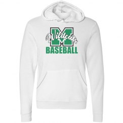 Wildcats Baseball M Hoodie White