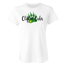 Clifton Cubs Paw White