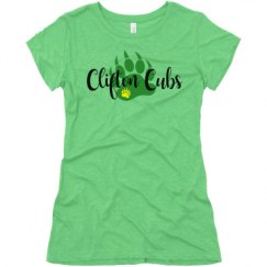 Ladies Slim Fit Super Soft Triblend Tee