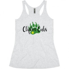 Ladies Slim Fit Super Soft Racerback Triblend Tank