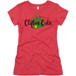 Ladies Slim Fit Super Soft Triblend Tee