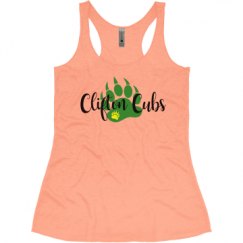 Ladies Slim Fit Super Soft Racerback Triblend Tank