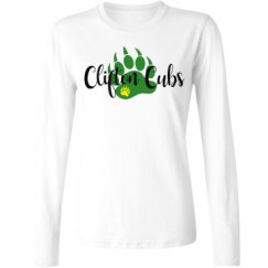 Ladies Relaxed Fit Basic Long Sleeve Tee