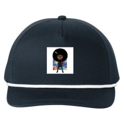 Snapback Five-Panel Rope Hat