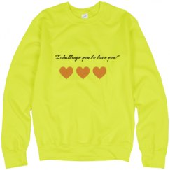 Unisex Neon Crewneck Sweatshirt