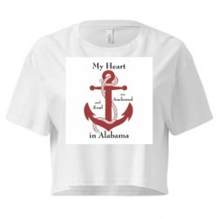 Ladies Festival Cali Crop Top Tee