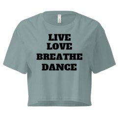 Ladies Festival Cali Crop Top Tee