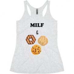 Ladies Slim Fit Super Soft Racerback Triblend Tank