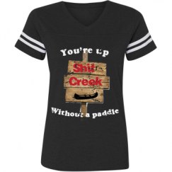 Ladies Relaxed Fit Vintage Sports Tee