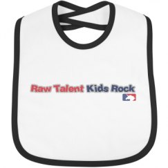 Infant Contrast Trim Bib