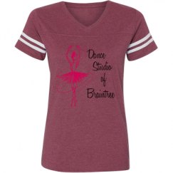 Ladies Relaxed Fit Vintage Sports Tee