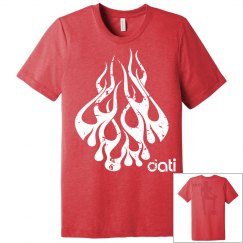 CW DATI RED FLAME TEE