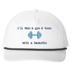 Snapback Five-Panel Rope Hat