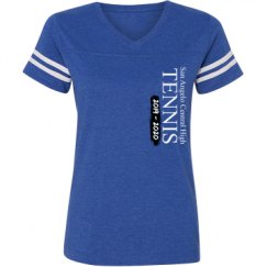 Ladies Relaxed Fit Vintage Sports Tee