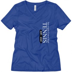 Ladies Relaxed Fit V-Neck Tee