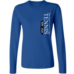 Ladies Relaxed Fit Basic Long Sleeve Tee