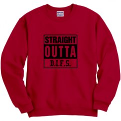 Unisex Film and Foil Crewneck Sweatshirt