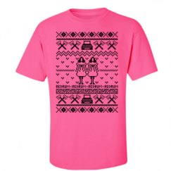 Unisex Ultra Cotton Safety Neon Crewneck Tee
