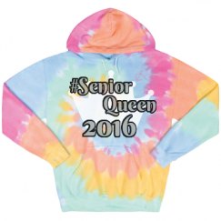 Unisex Tie-Dye Fleece Hoodie
