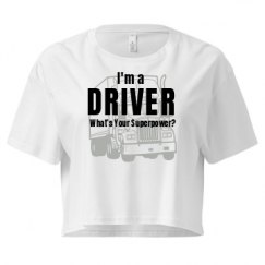 Ladies Festival Cali Crop Top Tee