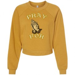 Women's Raglan Pullover Fleece