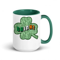 15oz Ceramic Mug with Color Inside