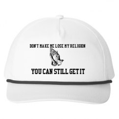 Snapback Five-Panel Rope Hat