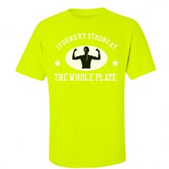 Unisex Ultra Cotton Safety Neon Crewneck Tee