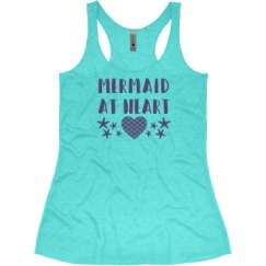 Ladies Slim Fit Super Soft Racerback Triblend Tank
