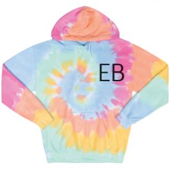 Unisex Tie-Dye Fleece Hoodie