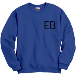 Unisex Film and Foil Crewneck Sweatshirt