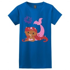 Brown Mermaid Shirt for Ladies