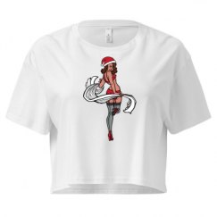 Ladies Festival Cali Crop Top Tee