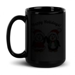 15oz Black Glossy Mug