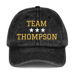 Team Family Customized Hat