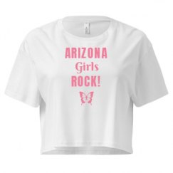 Ladies Festival Cali Crop Top Tee