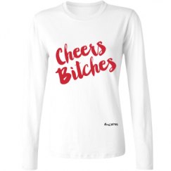 Ladies Relaxed Fit Basic Long Sleeve Tee