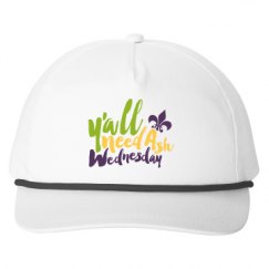 Snapback Five-Panel Rope Hat