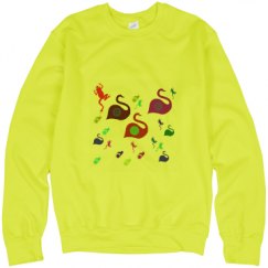 Unisex Neon Crewneck Sweatshirt
