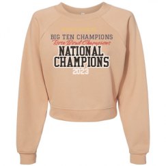 Women's Raglan Pullover Fleece