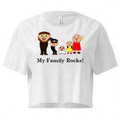 Ladies Festival Cali Crop Top Tee