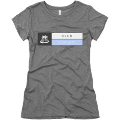 Ladies Slim Fit Super Soft Triblend Tee