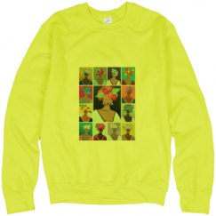 Unisex Neon Crewneck Sweatshirt