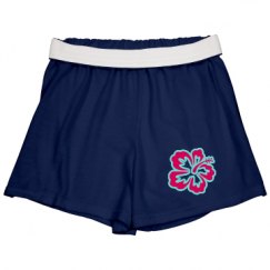 Slim Fit Cheer Shorts