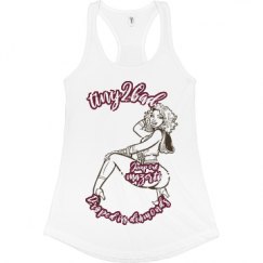 Ladies Slim Fit Racerback Tank Top