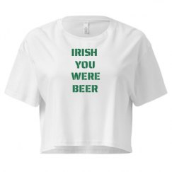 Ladies Festival Cali Crop Top Tee