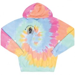 Unisex Tie-Dye Fleece Hoodie
