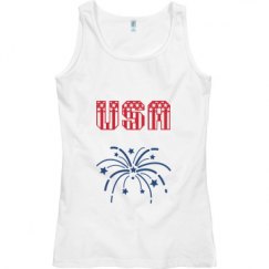 Ladies Semi-Fitted Tank