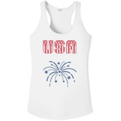Ladies Athletic Performance Racerback Tank