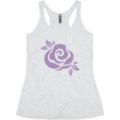 Ladies Slim Fit Super Soft Racerback Triblend Tank